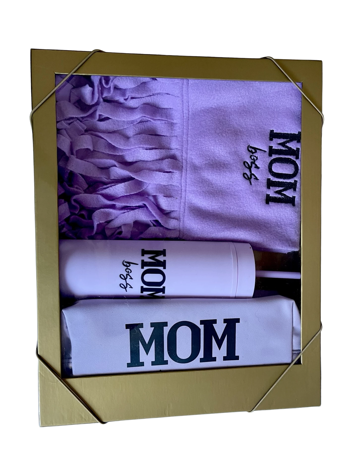 Coffret Maman 3 pièces. Mauve